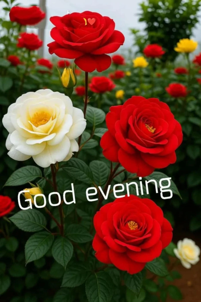 gallery hd good evening rose wallpapers collection free