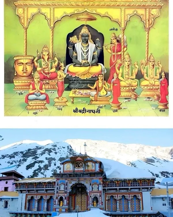gallery of badrinath temple god hd wallpapers free