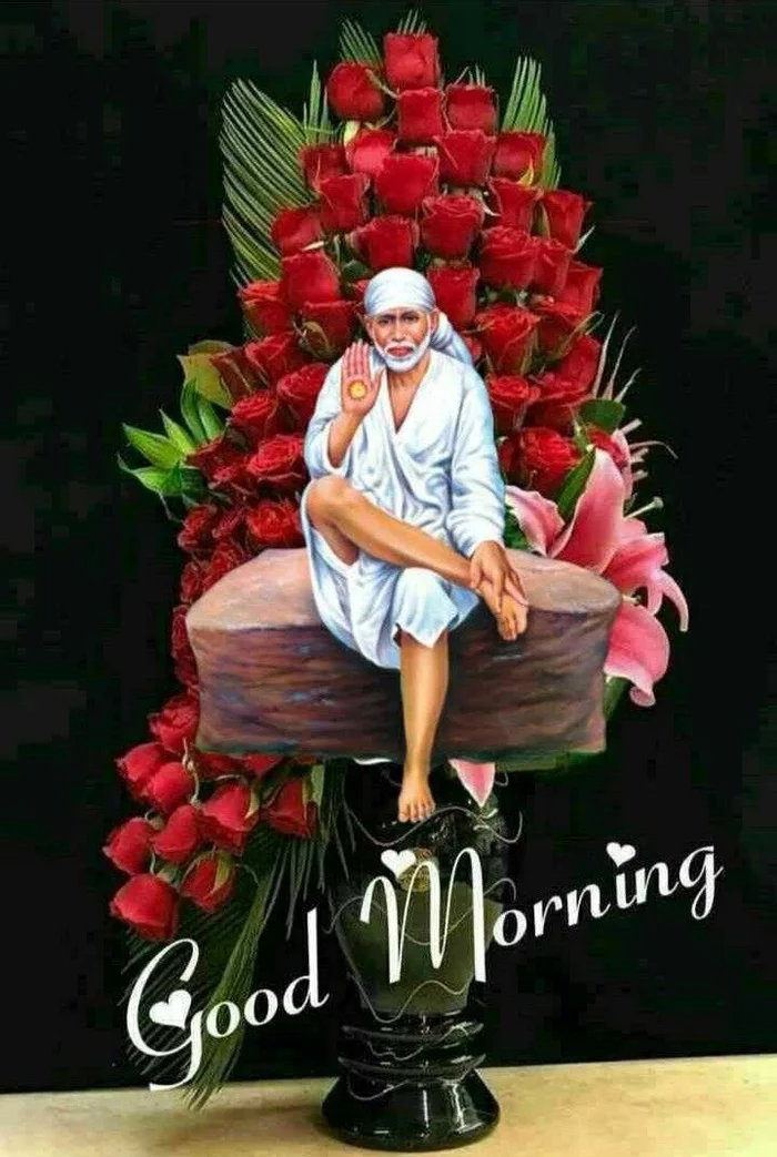 gallery of sai baba hd wallpapers good morning download