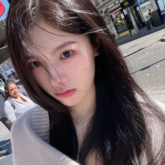 girl photo simple cute