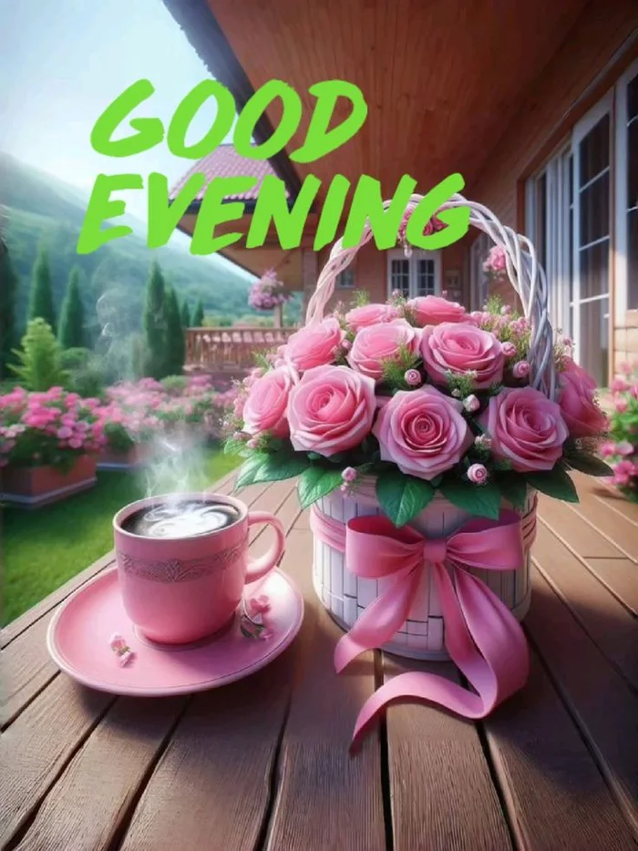 good evening coffee images with specs