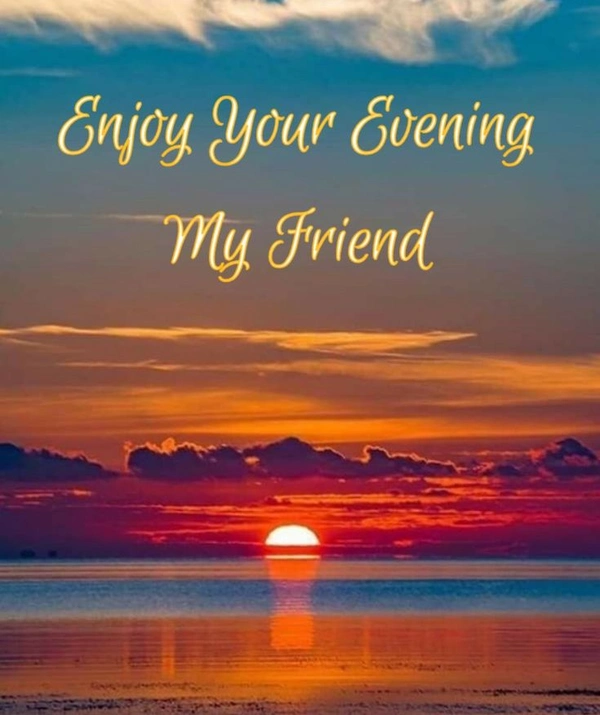 good evening friendship wallpaper