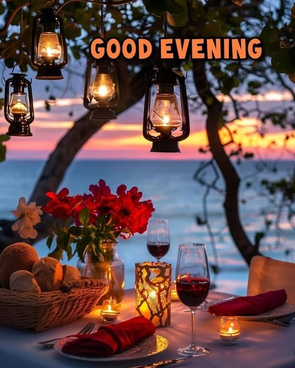 good evening images dp with quotes