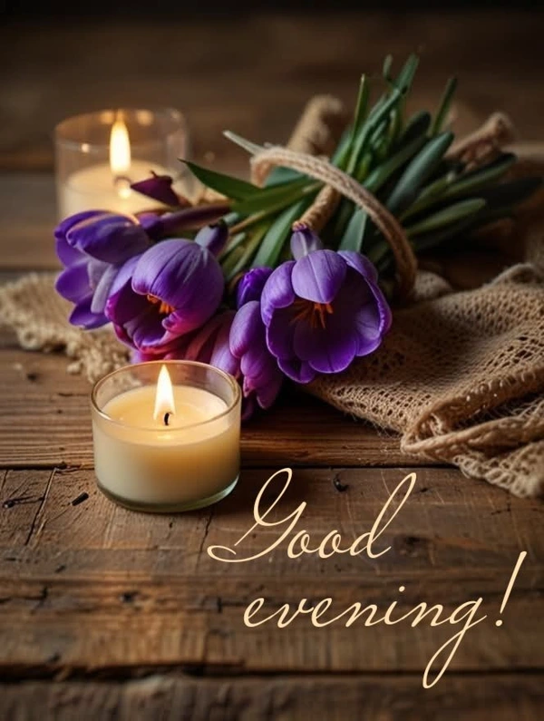 good evening images in sunset light