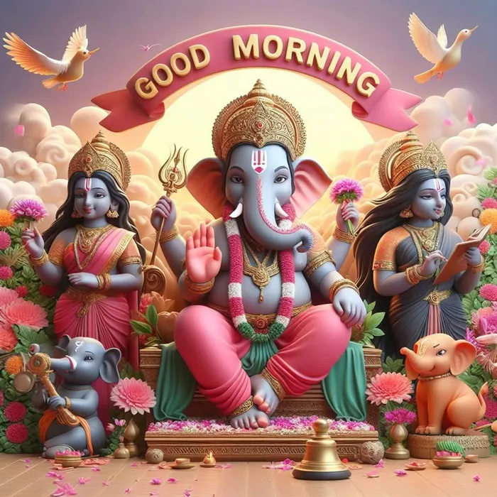 good morning ganesh images for instagram