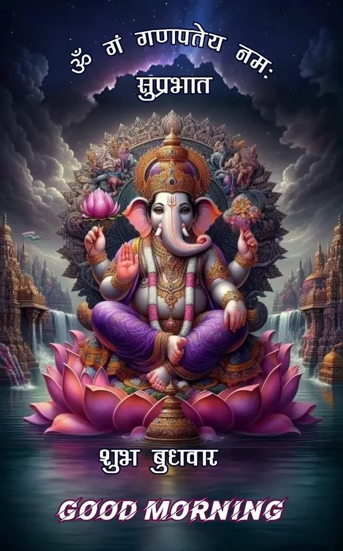 good morning ganesh images hd quality