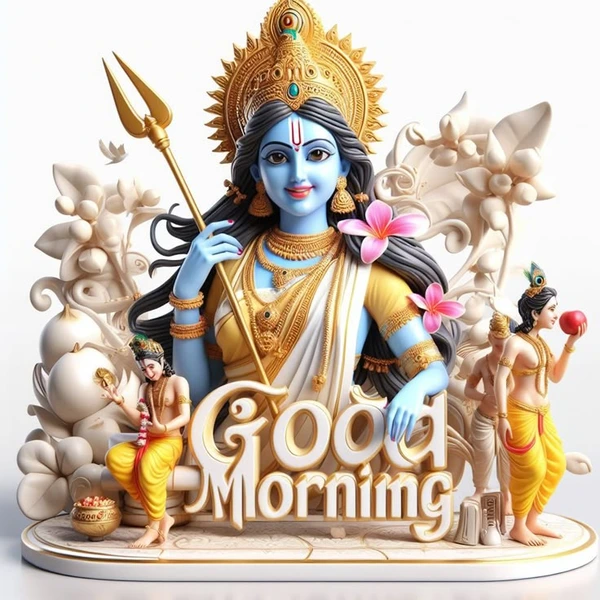 good morning images bhagwan with quotes