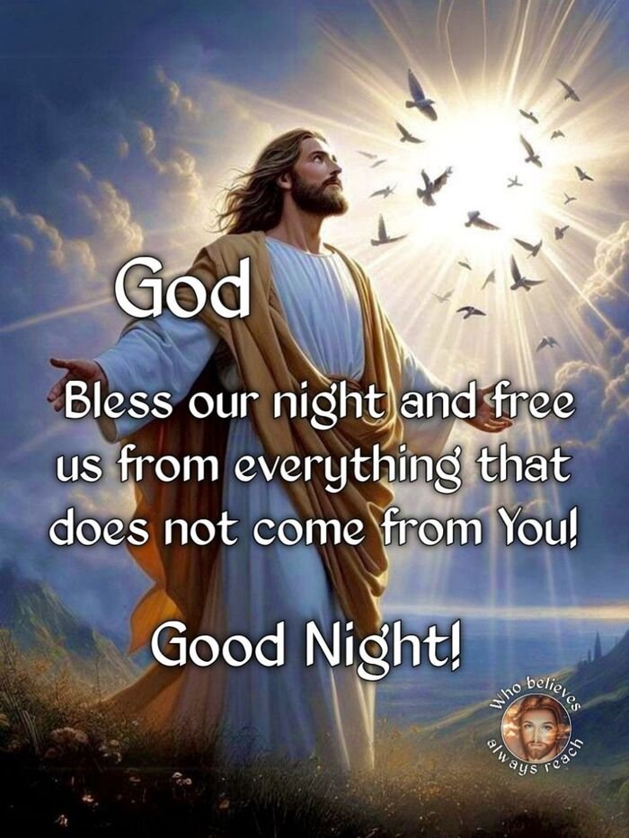 good night jesus images hot hd