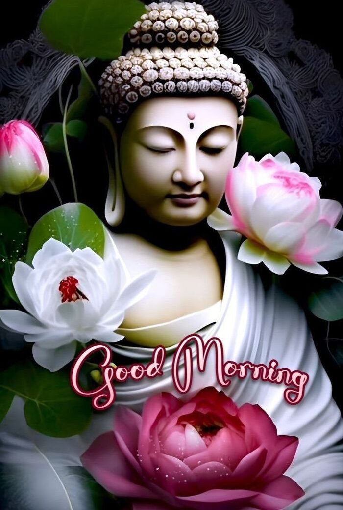 hd aethetics buddha good morning images