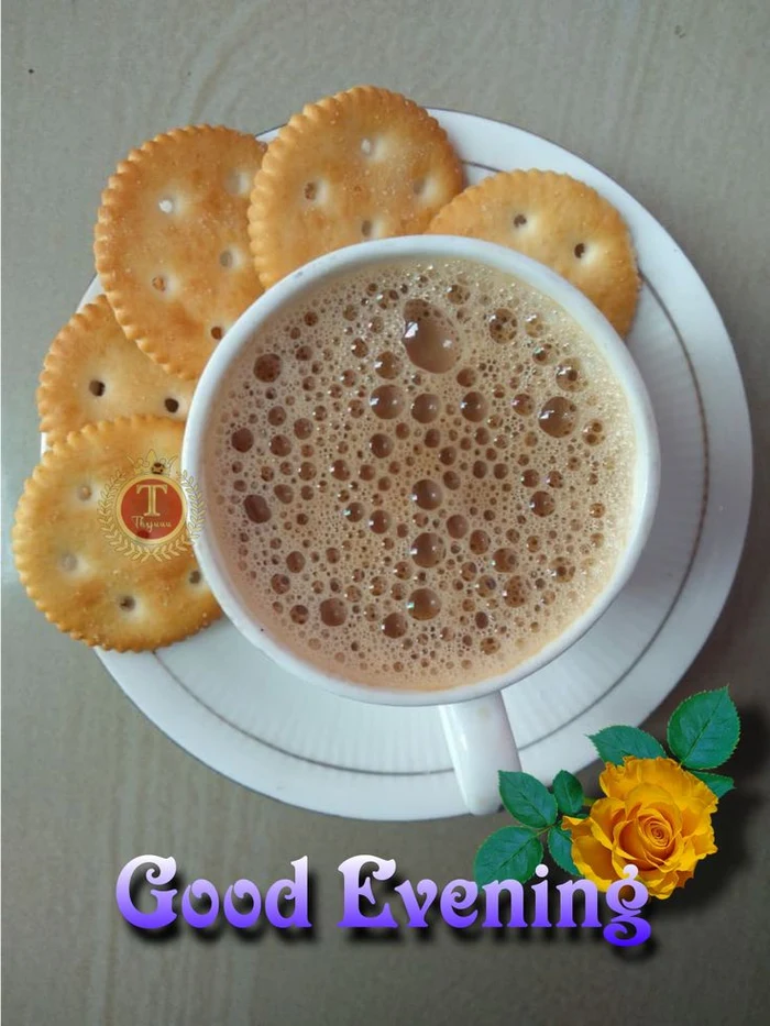 hd background showing good evening images with tea free