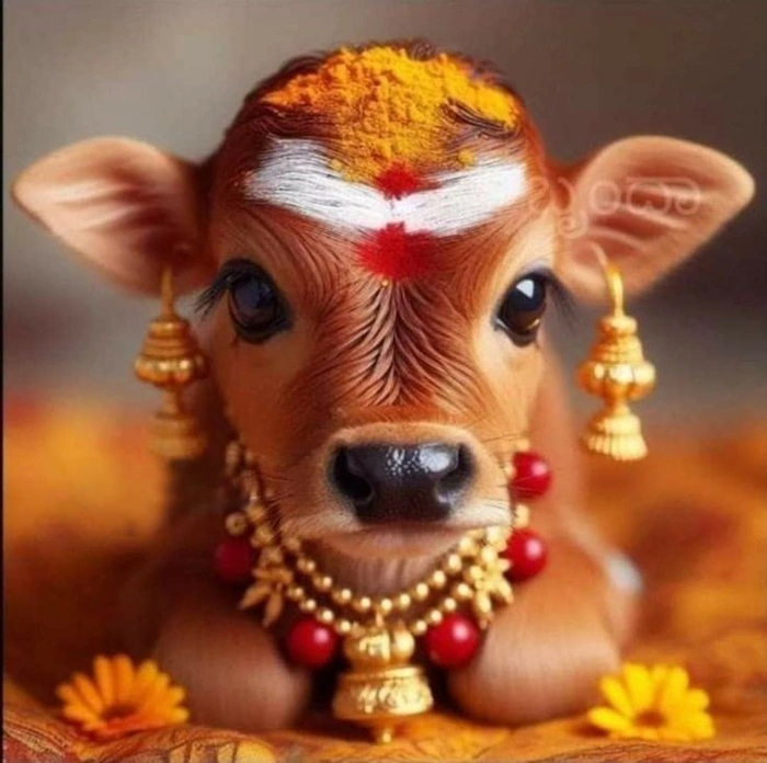 hd divine photos cow god wallpaper gallery free download