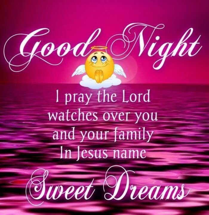 hd good night jesus images quote