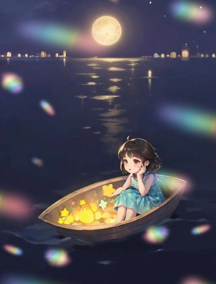 heart touching instagram cartoon dp for girls