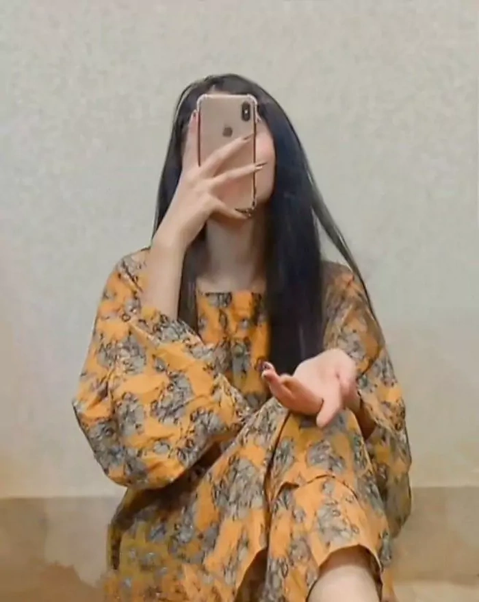 hidden face dp girl alone