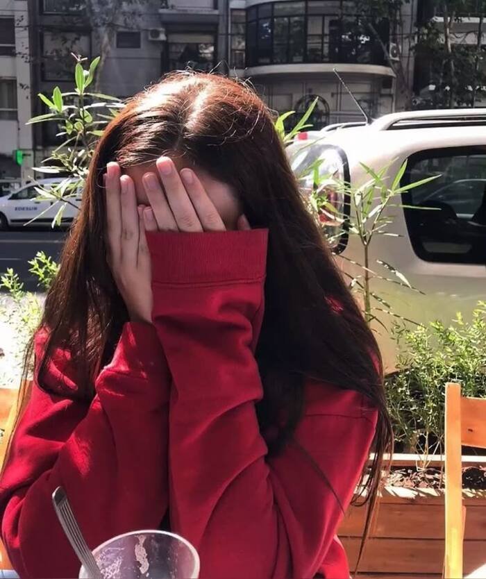 hidden face dp girls