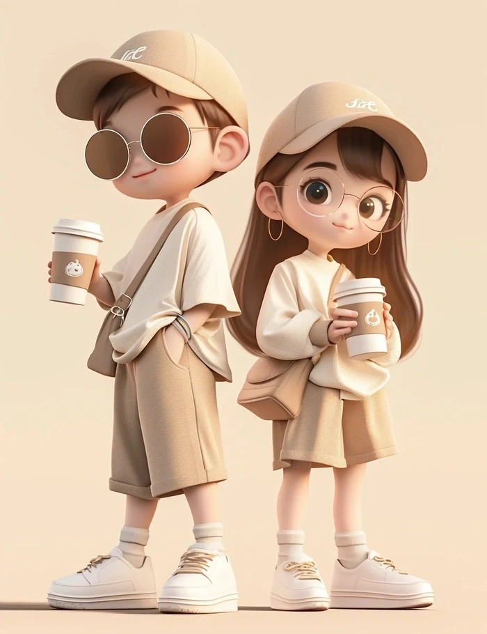 iconic cute boy dp cartoon