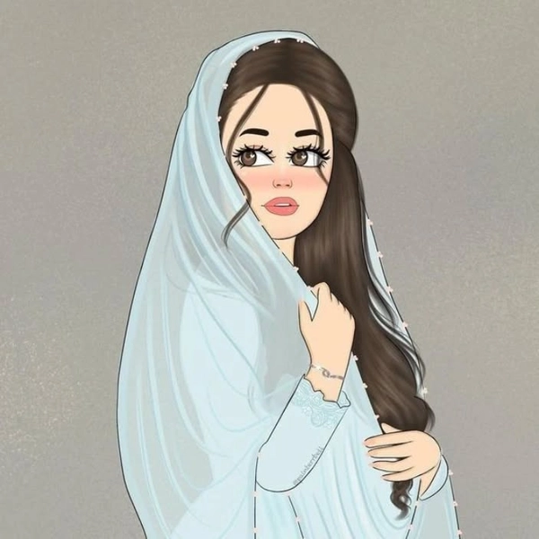 insta dp for girls cartoon in low light