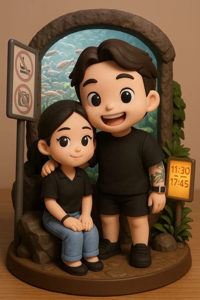 instagram couple dp cartoon