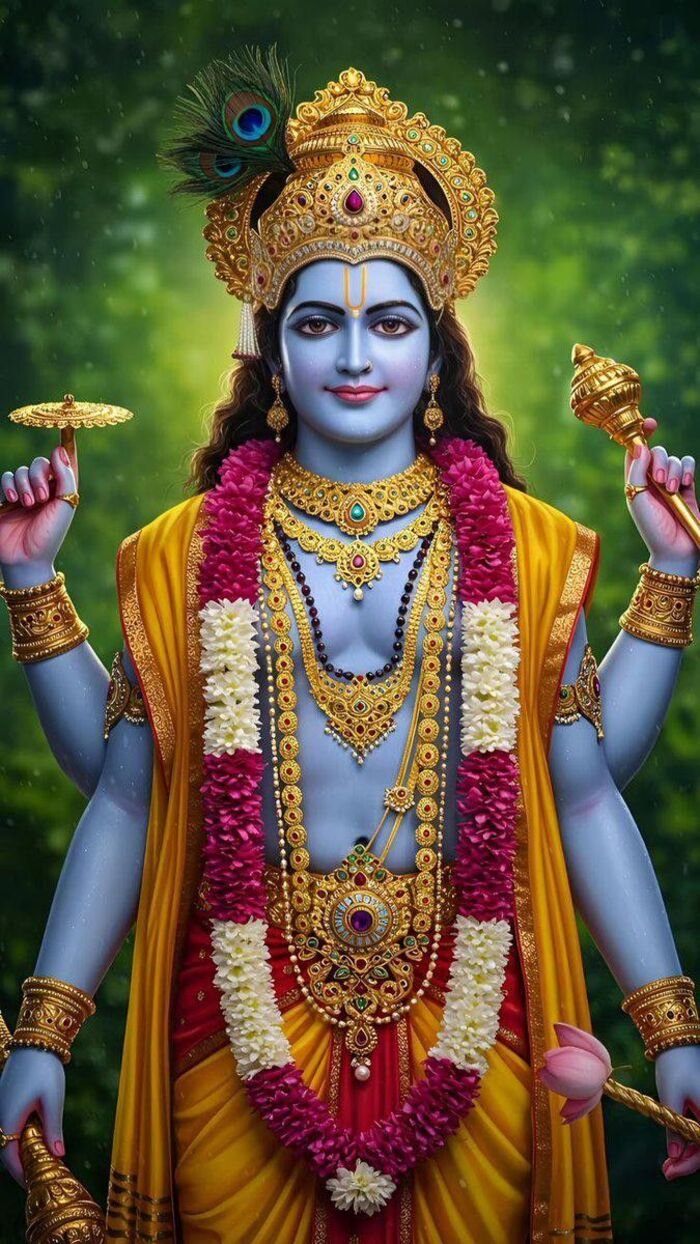 lord vishnu images 3d 5k