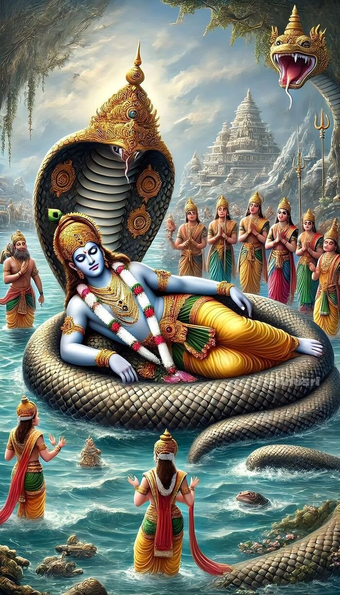 lord vishnu images 3d full hd