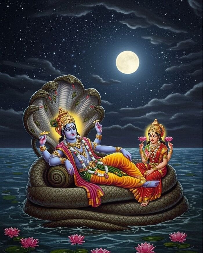 lord vishnu images 3d nice good