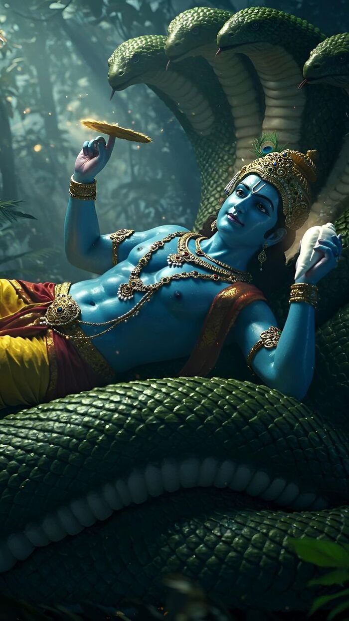 lord vishnu images 5d