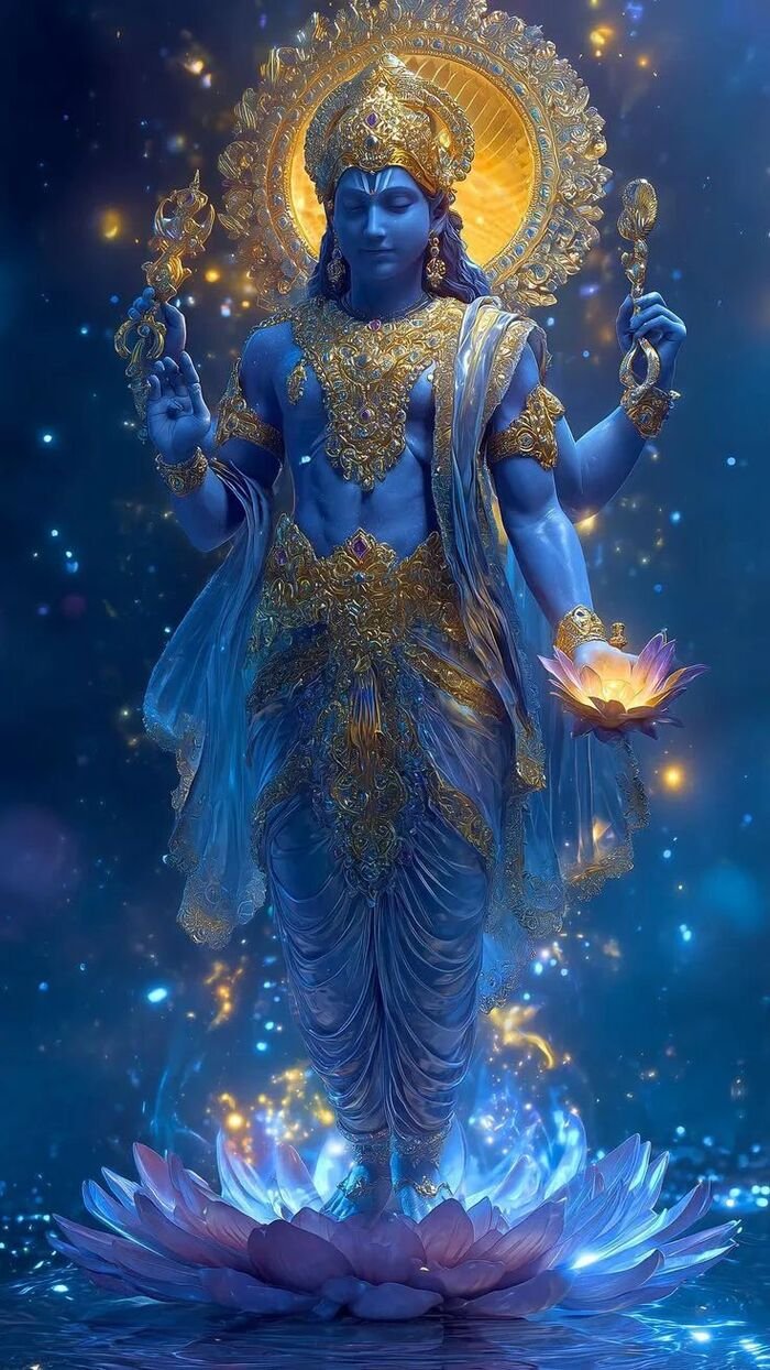 lord vishnu images nice 4d full