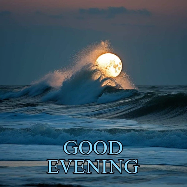 lovely good evening photo for friends