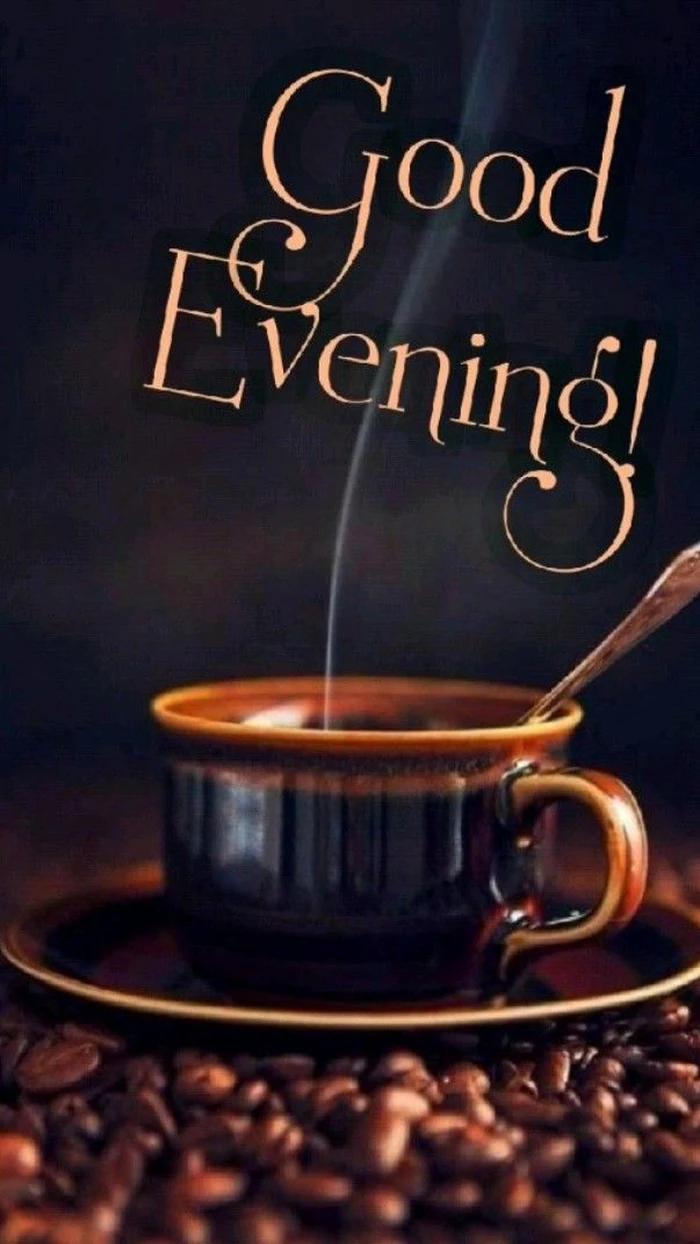 mobile hd wallpaper good evening images with tea download