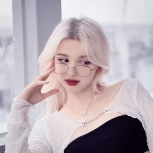 modern cute girl