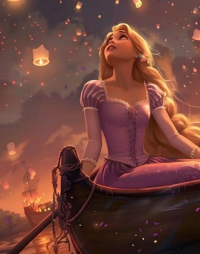 night cute cartoon girl photos for whatsapp dp