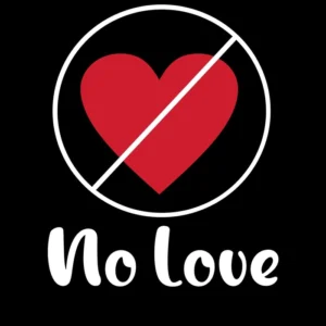 no love cartoon style dp