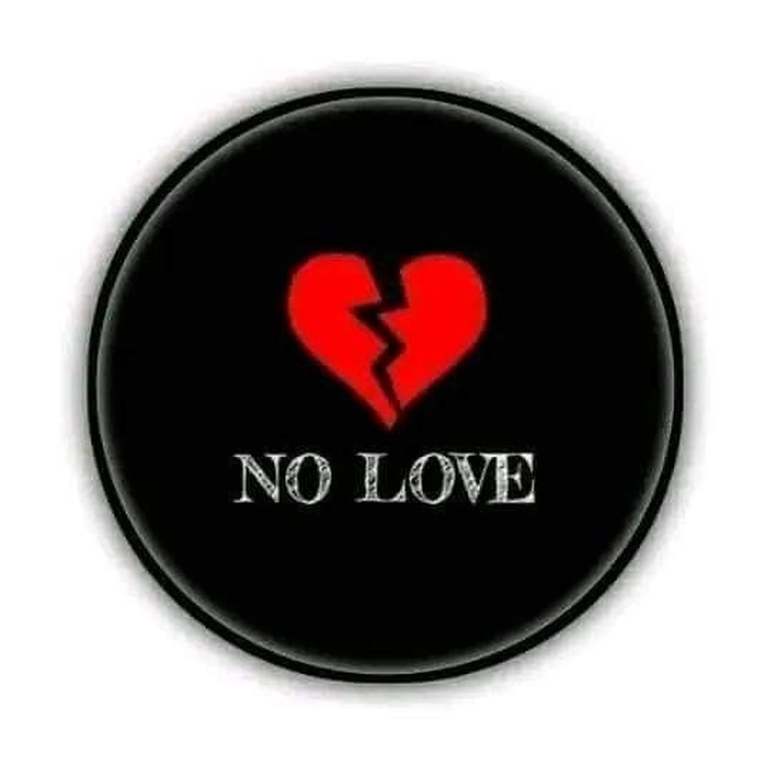 no love dp in black and white