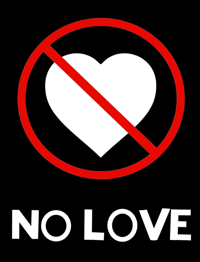 no love dp minimal design