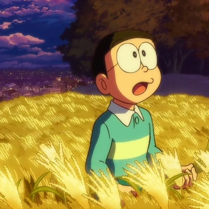 nobita photo dp with fashion outfit