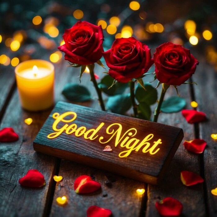 photo good night rose image