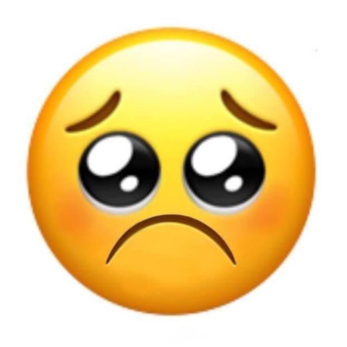 pinterest sad emoji dp image