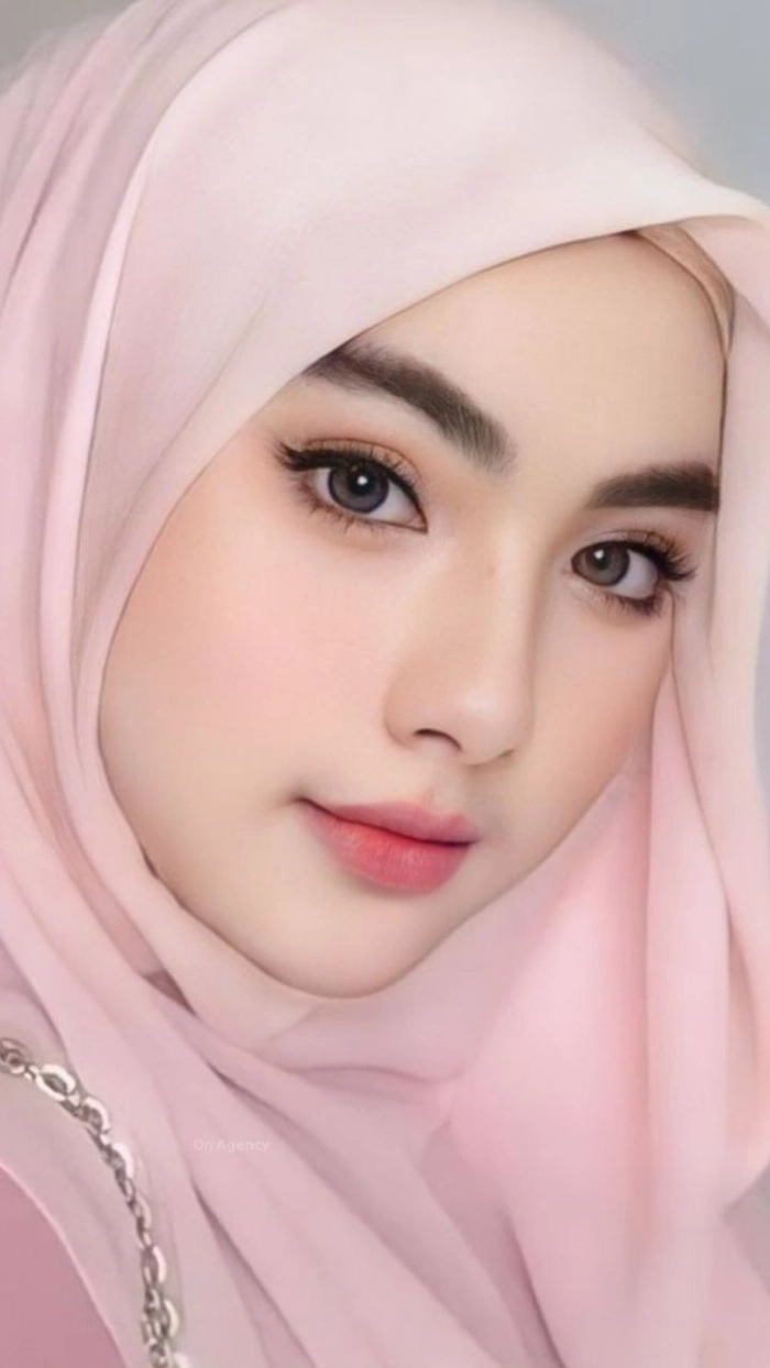 real girl side face pic