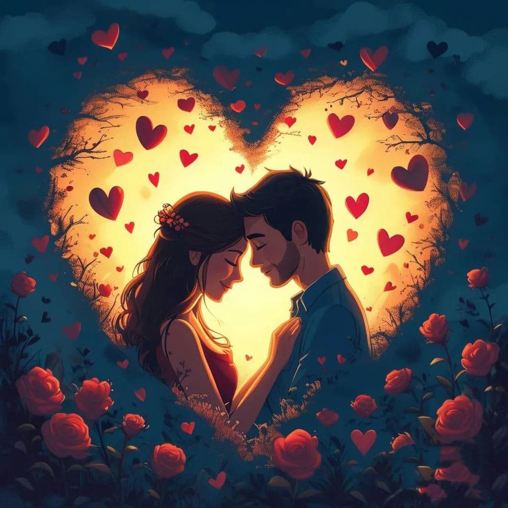 romantic love dp instagram