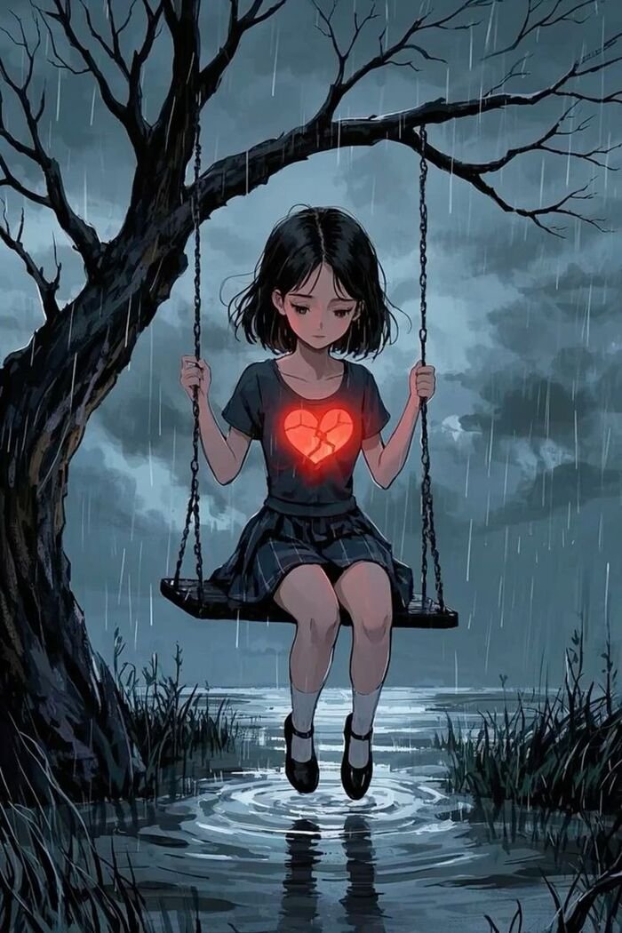 sad dp alone full hd