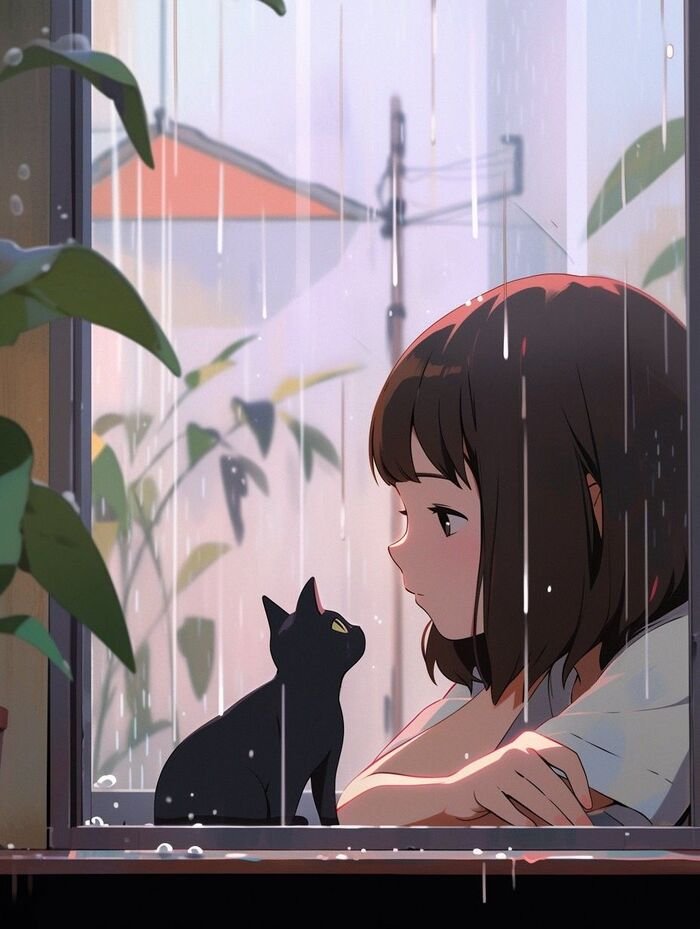 sad dp girl cartoon hot aethetics hd