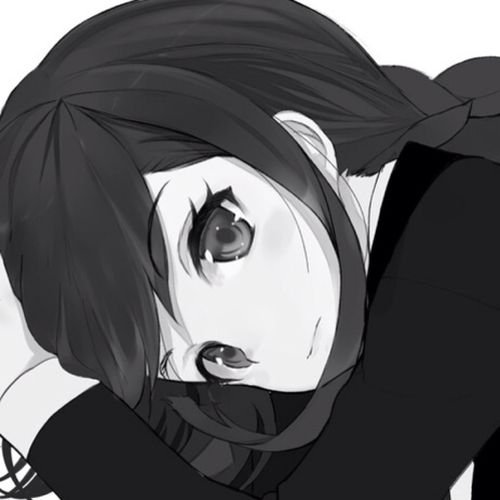 sad dp girl cartoon mood