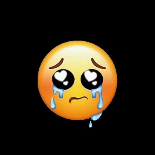 sad emoji dp aesthetic style