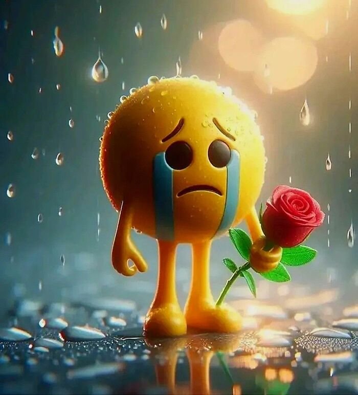 sad emoji dp full hd