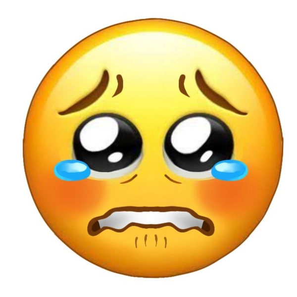 sad emoji dp in sunset light