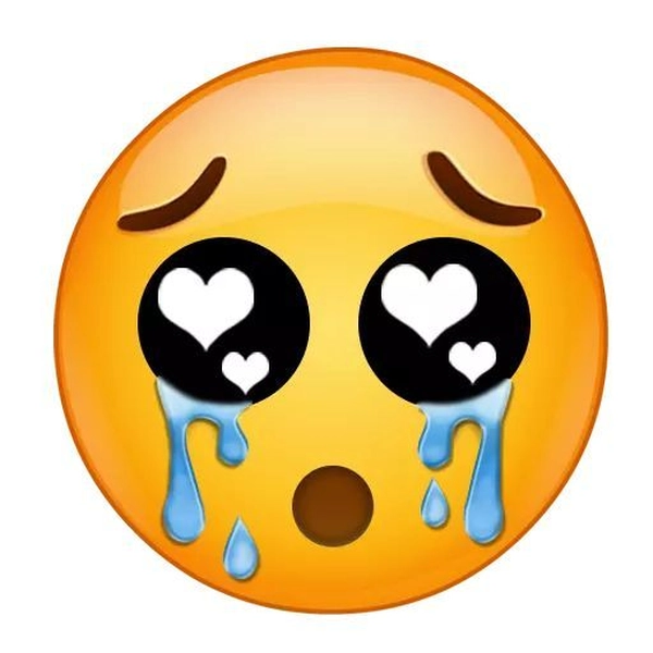 sad emoji dp solo pose