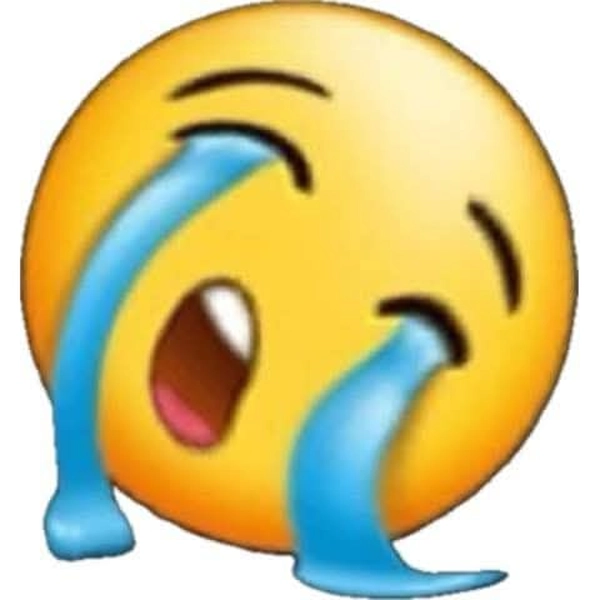 sad emoji dp