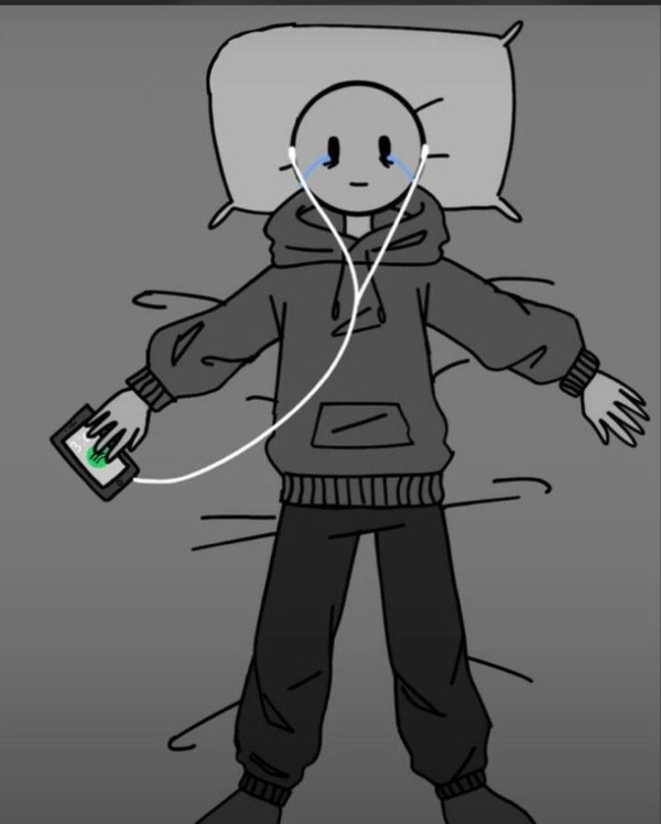 sad mood dp profile photo