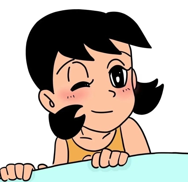 shizuka dp cartoon style profile