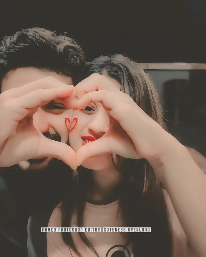 simple photo love dp